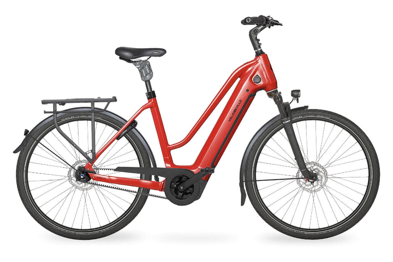 Velo de Ville AEB 890 PRO Trapez scarlet red glanz, 48 cm | (28")