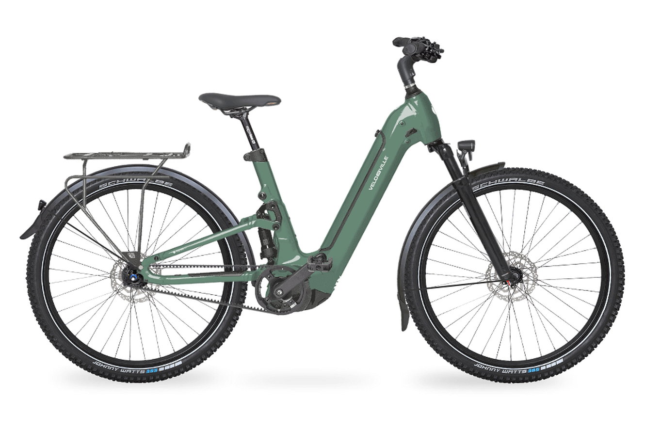Velo de Ville FEB 990 Wave eucalyptus green glanz, 43 cm | (27,5")