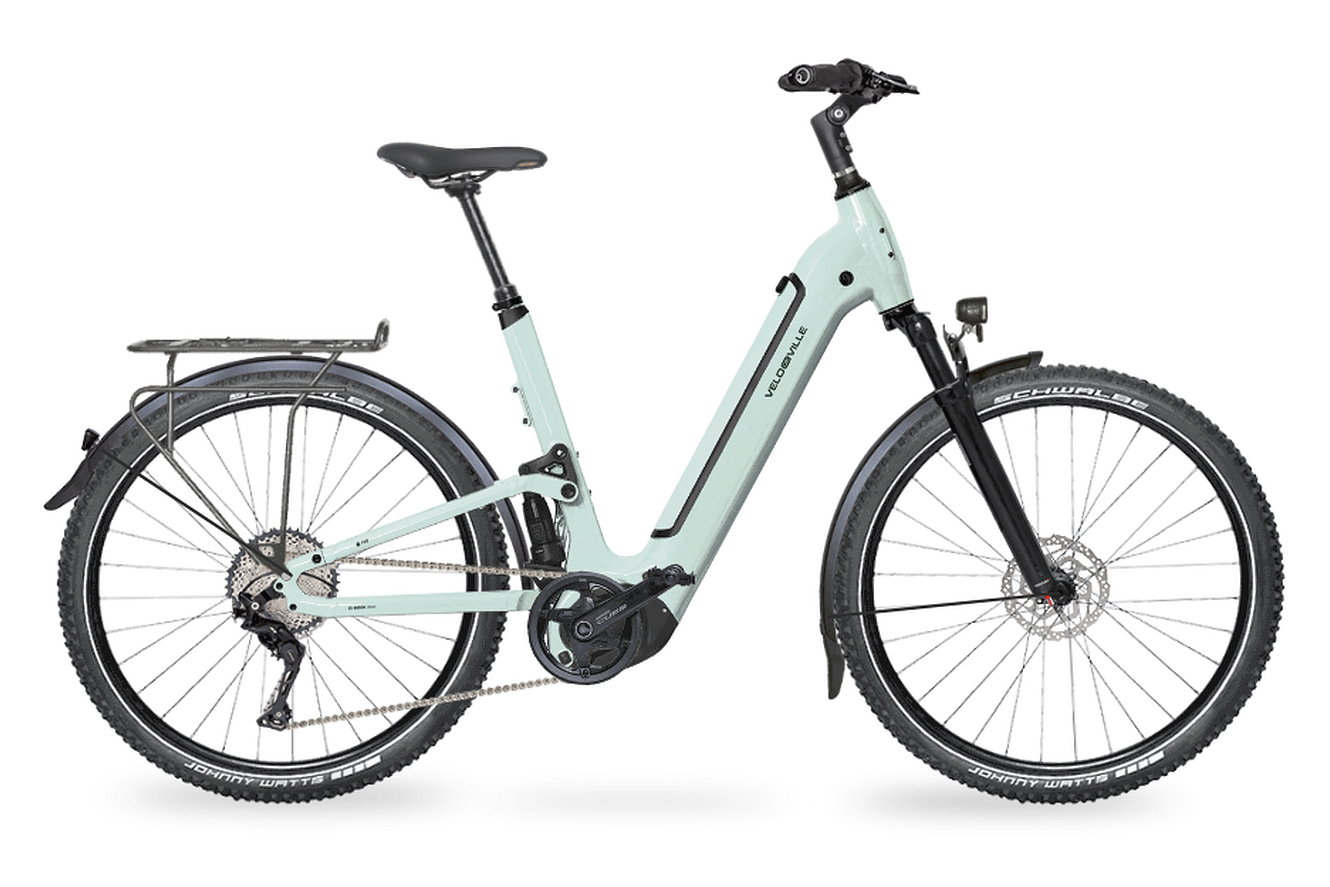 Velo de Ville FEB 990PX Wave ice blue glanz, 45 cm | (27,5")