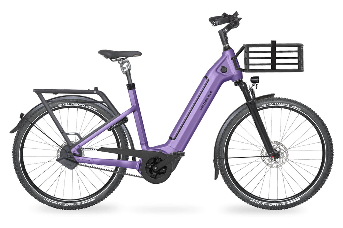 Velo de Ville SEB 890 PRO Wave velvet purple matt, 48 cm | (27,5")