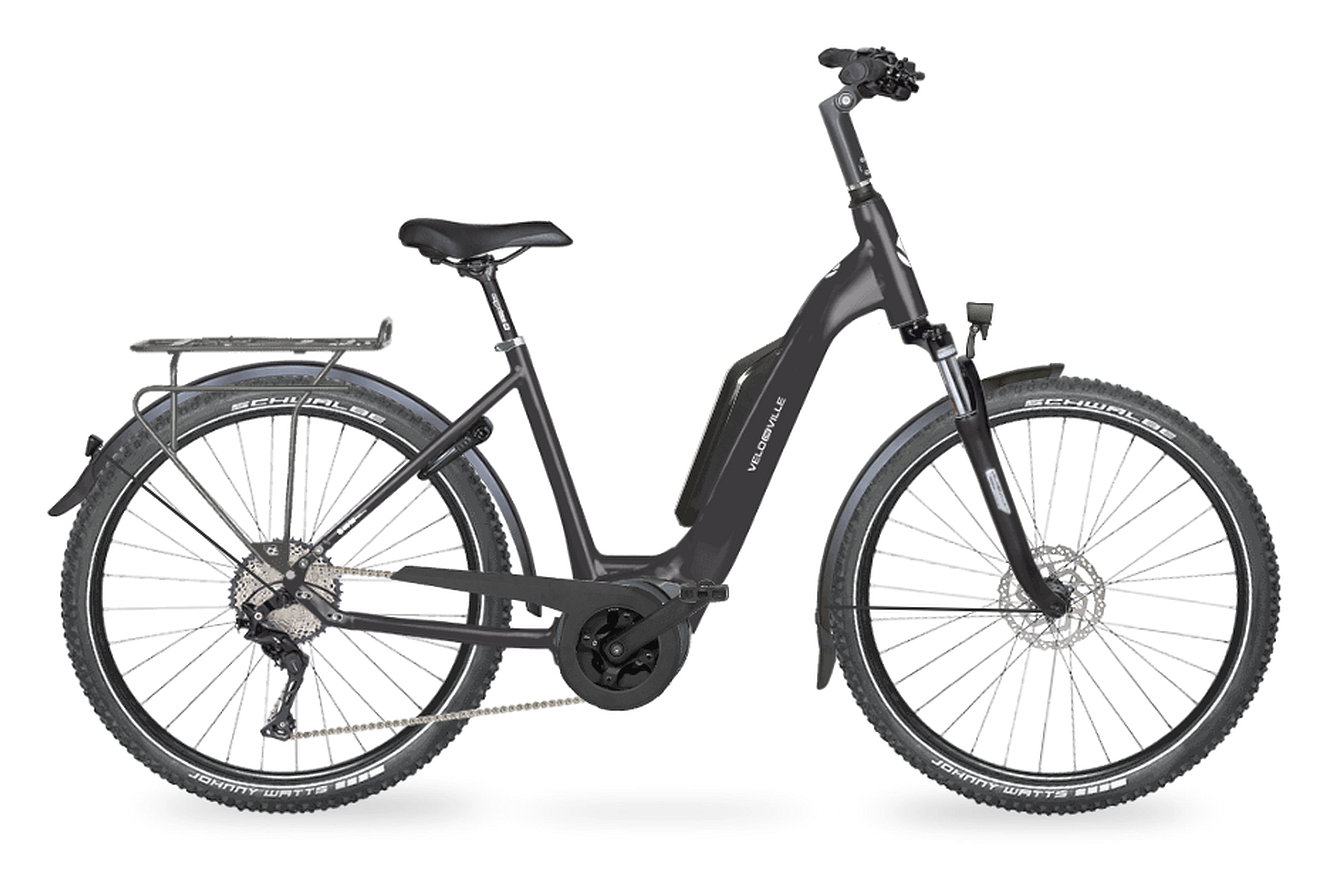 Velo de Ville SEB 900PX CLASSIC Wave deep black matt, 58 cm | (27,5")