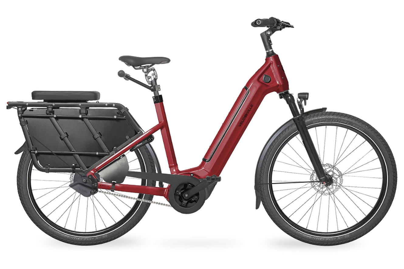 Velo de Ville SEB 990 PRO Wave ruby red glanz, 53 cm | (27,5")