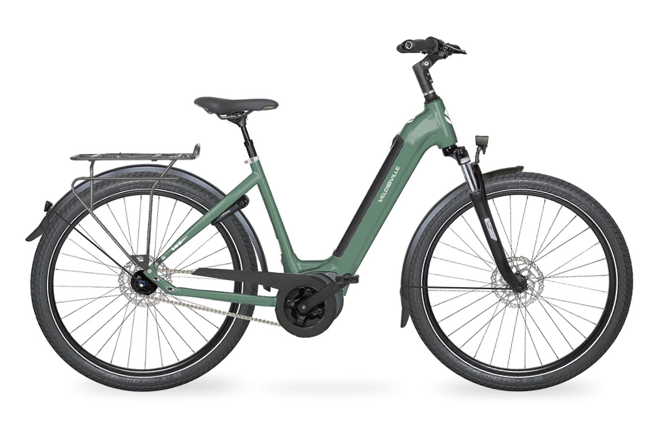 Velo de Ville SEB 990 PURE Wave eucalyptus green glanz, 50 cm | (27,5")