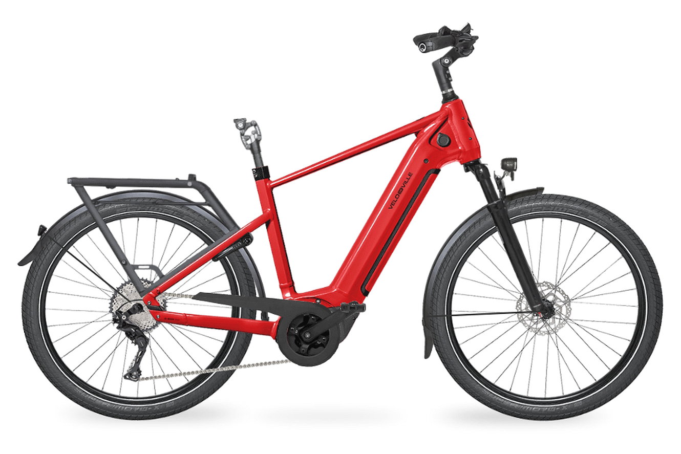Velo de Ville SEB 990CX PRO Diamant scarlet red glanz, 58 cm | (27,5")