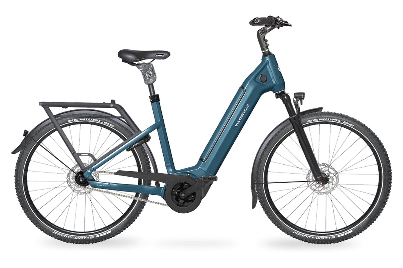 Velo de Ville SEB 990CX PRO Wave petrol blue glanz, 48 cm | (27,5")