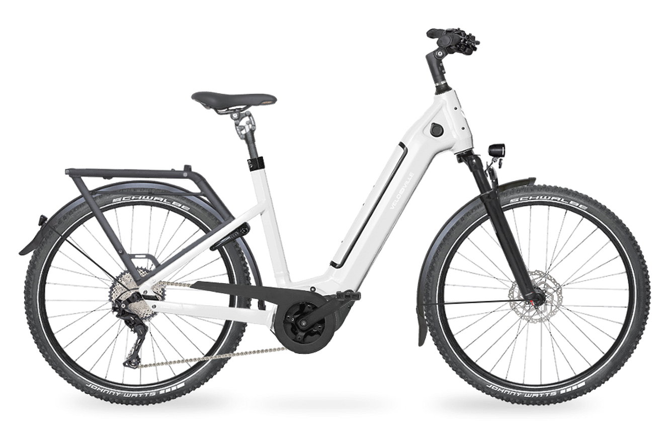 Velo de Ville SEB 990CX PRO Wave pure white glanz, 53 cm | (27,5")