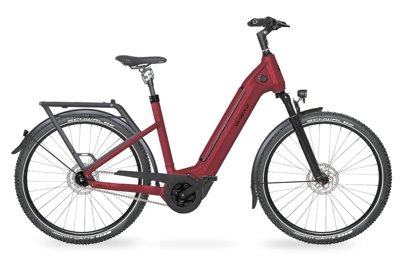 Velo de Ville SEB 990CX PRO Wave ruby red matt, 45 cm | (27,5")