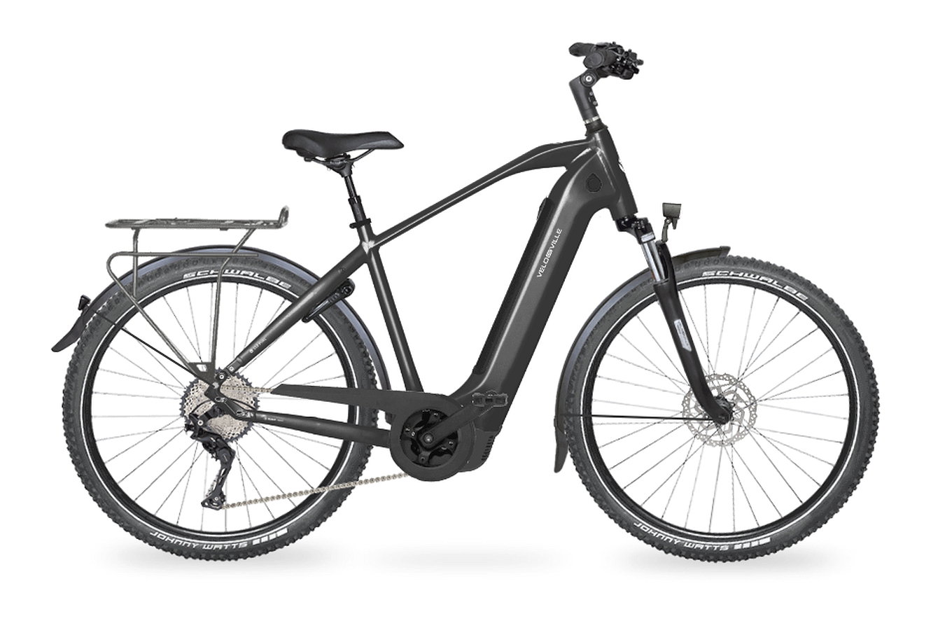 Velo de Ville SEB 990CX PURE Diamant deep black glanz, 53 cm | (27,5")
