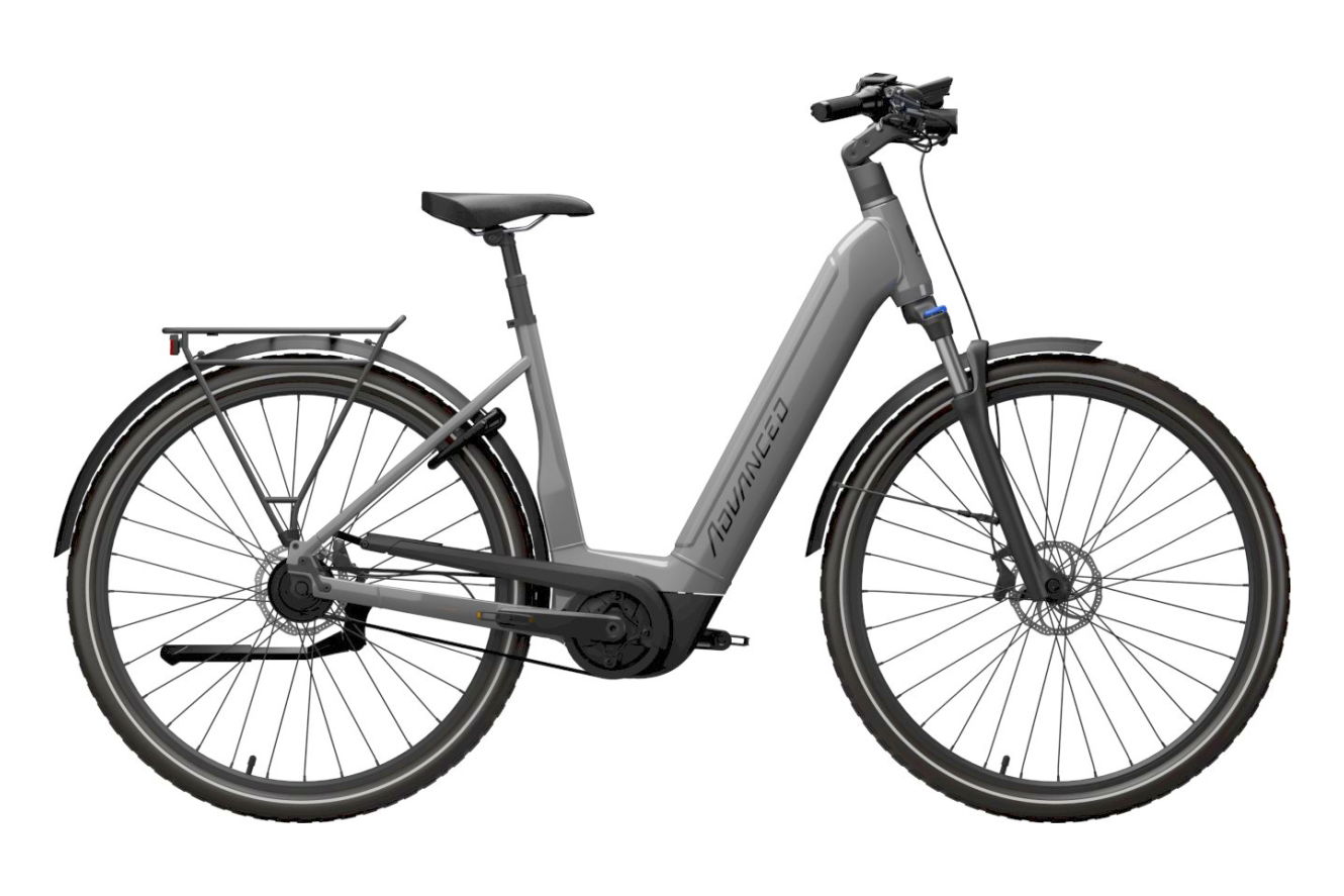 ADVANCED EBIKE TOUR Pro 625 Gates CDX Wave stone grey, 45 cm (28")