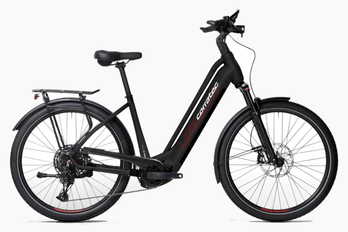 Corratec Corratec Life CX7 12S Trapez schwarz, 57 cm (27")