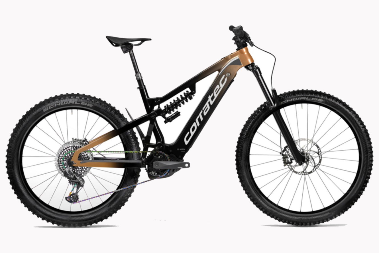 Corratec E-Power iLink 180 RACE Gent kupfer/schwarz, 42 cm