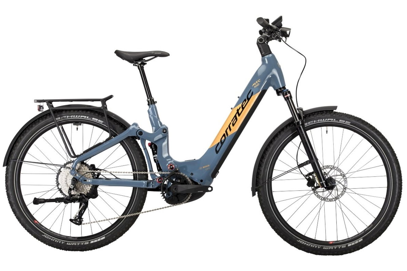 Corratec E-Power MTC 100 Wave grau-blau/gold, 27" - M