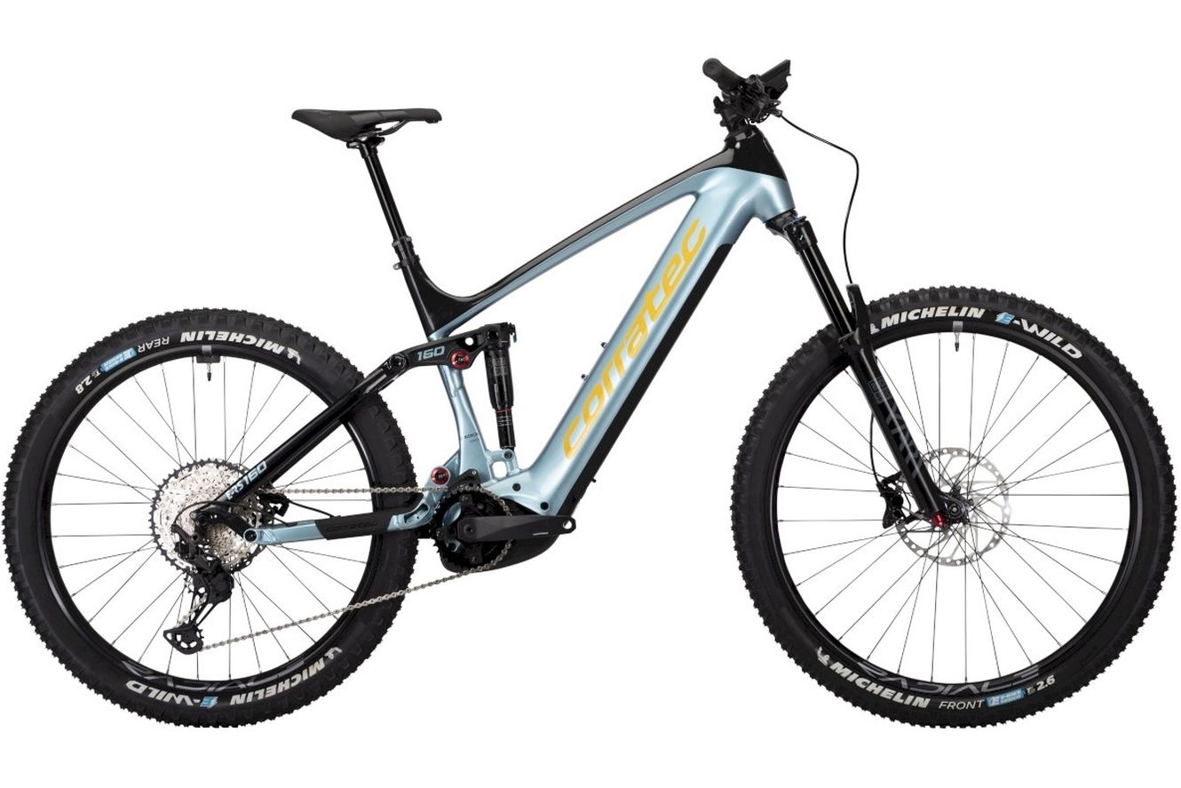 Corratec E-Power RS 160 Pro Team Gent hellblau/mango, 39 cm