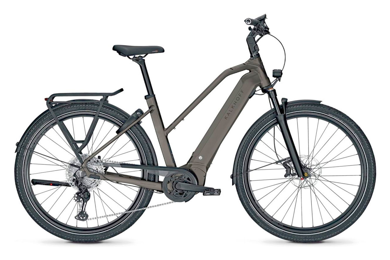 Kalkhoff ENDEAVOUR 5+ ADVANCE Trapez jetgrey matt, 48 cm | M | (29")