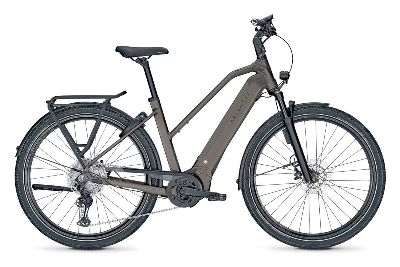 Kalkhoff ENDEAVOUR 5+ ADVANCE ABS Trapez jetgrey matt, 43 cm | S | (29")