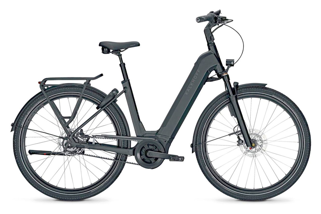 Kalkhoff IMAGE 5+ ADVANCE ABS Wave diamondblack matt, 58 cm | XL | (29")