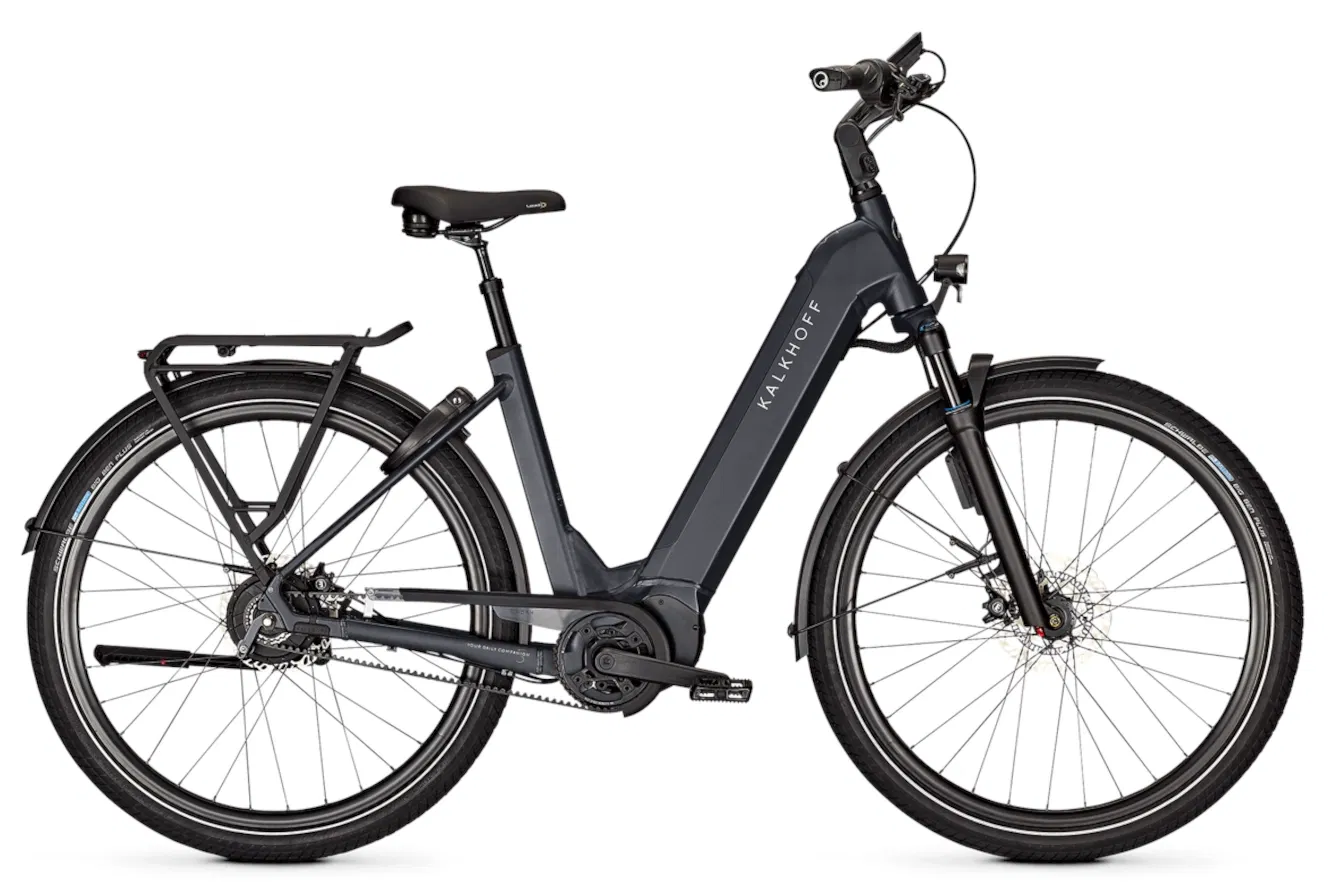Kalkhoff IMAGE 5+ EXCITE ABS Wave diamondblack matt, 53 cm | L | (29")