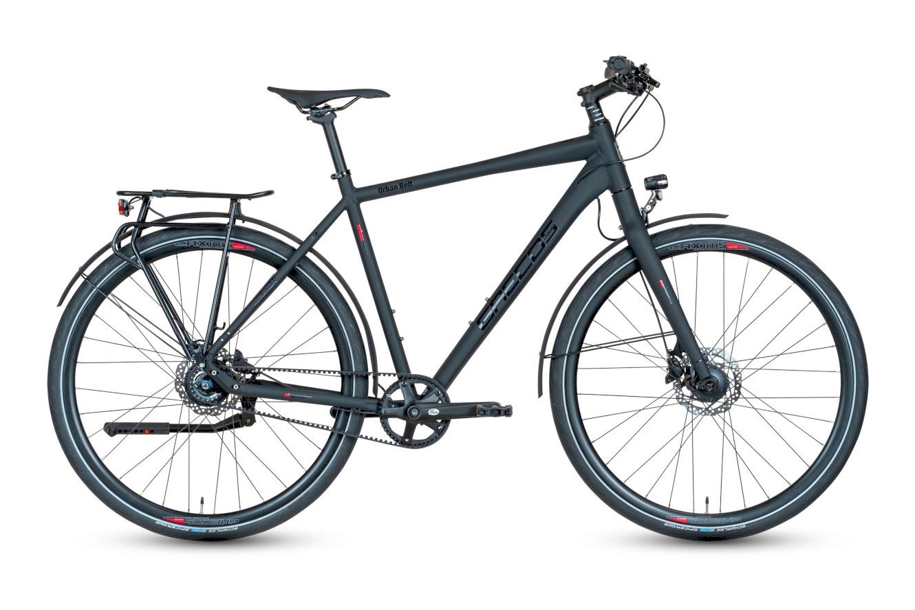 Grecos Urban Belt Diamant schwarz matt, 50 cm | (28"")