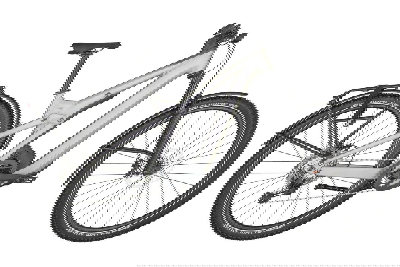 Scott Axis eRIDE FS 10 Diamant prism lazerfish silver, 29" - S