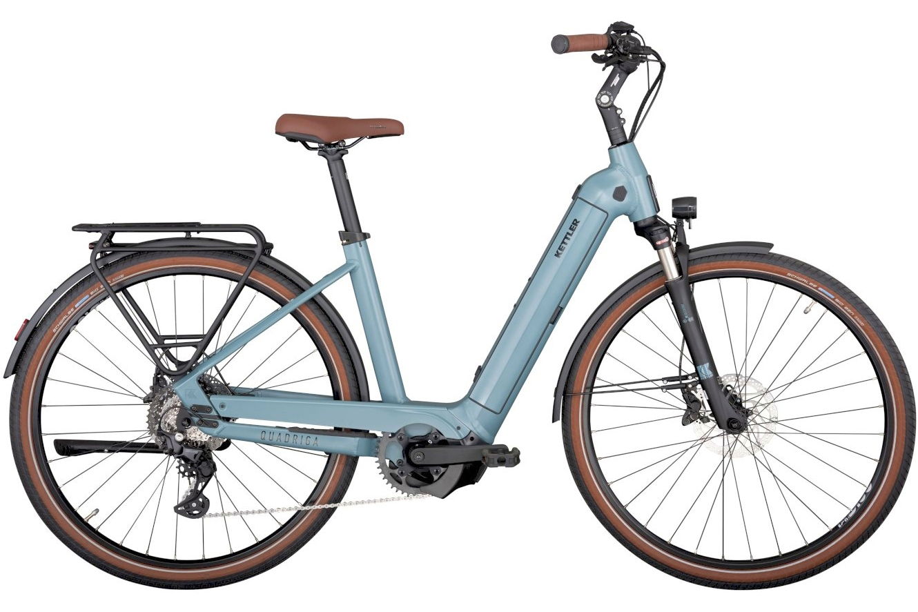 Kettler QUADRIGA CX10 LG 750 Wave modern blue matt / black shiny, 48 cm (28")