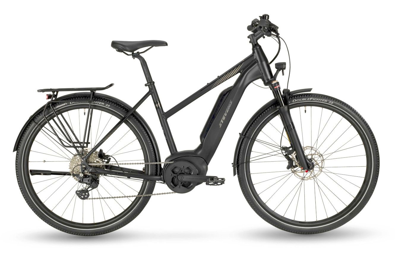 Stevens E-6X Tour Lady stealth black, 46 cm (28")