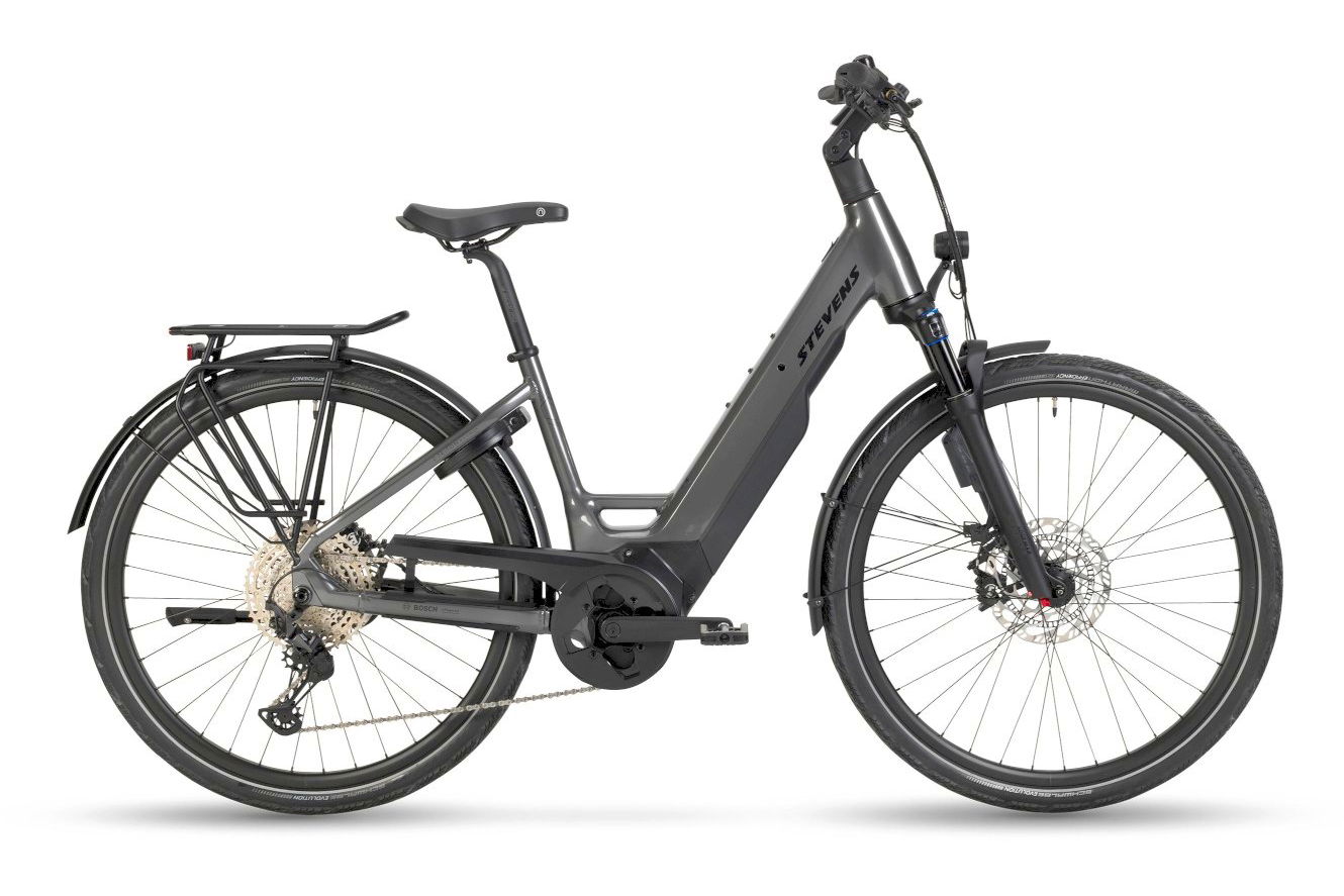 Stevens E-Triton 9.7.1 Plus Forma urban grey, 46 cm (28")