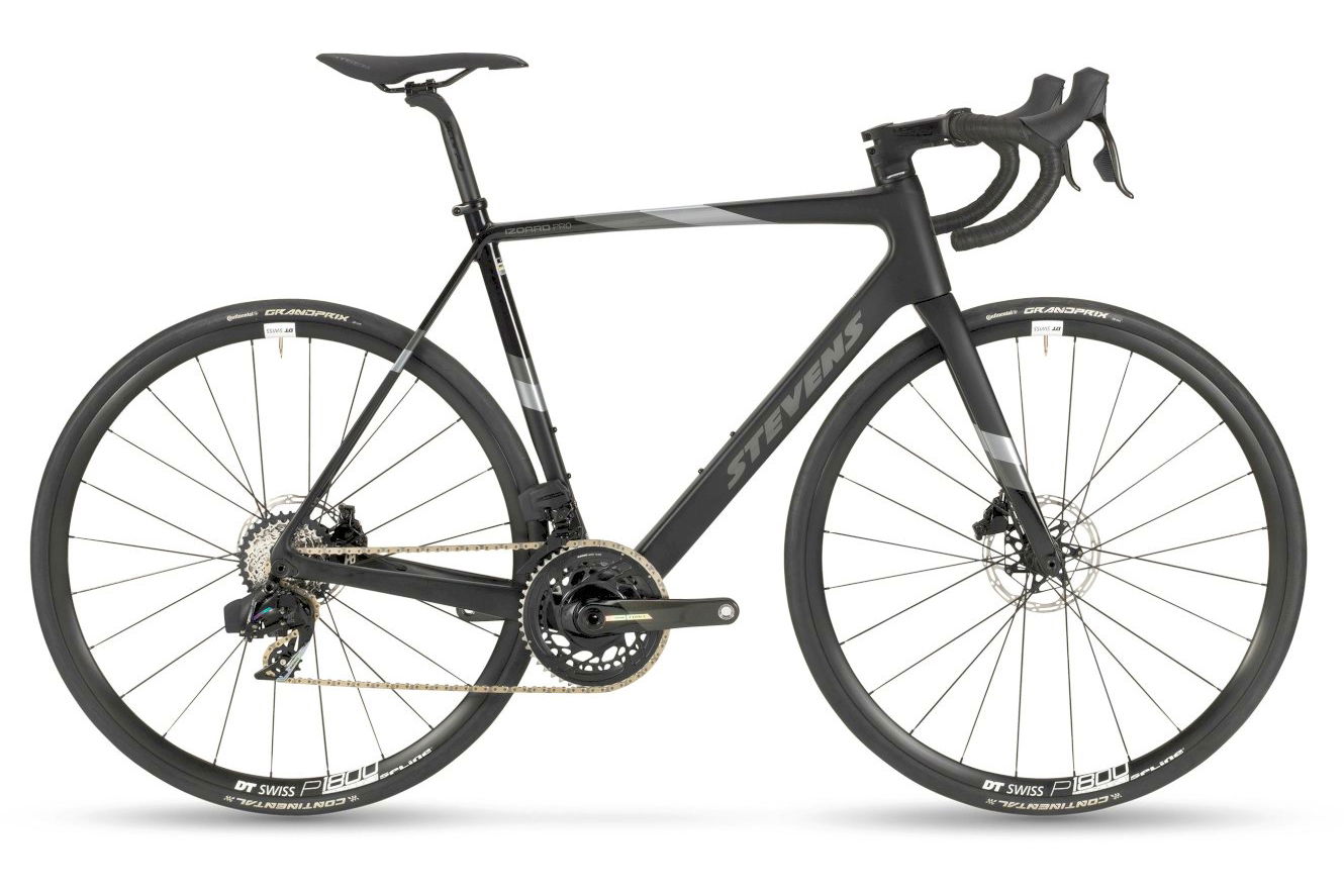 Stevens Izoard Pro Disc Diamant stealth black, 56 cm (28")