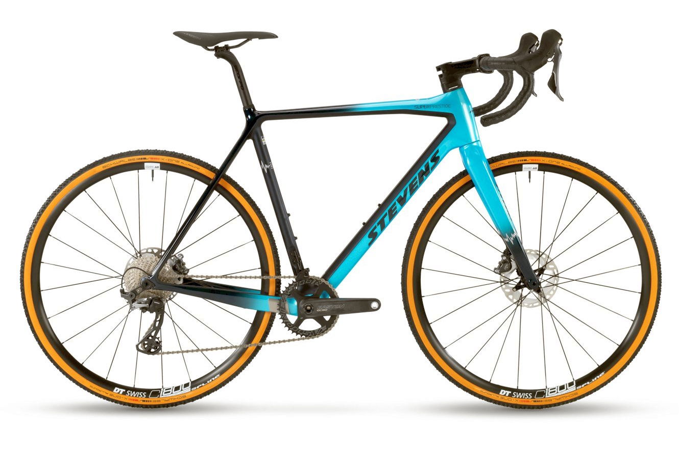 Stevens Super Prestige 1x11 Diamant crystal blue, 56 cm (28")