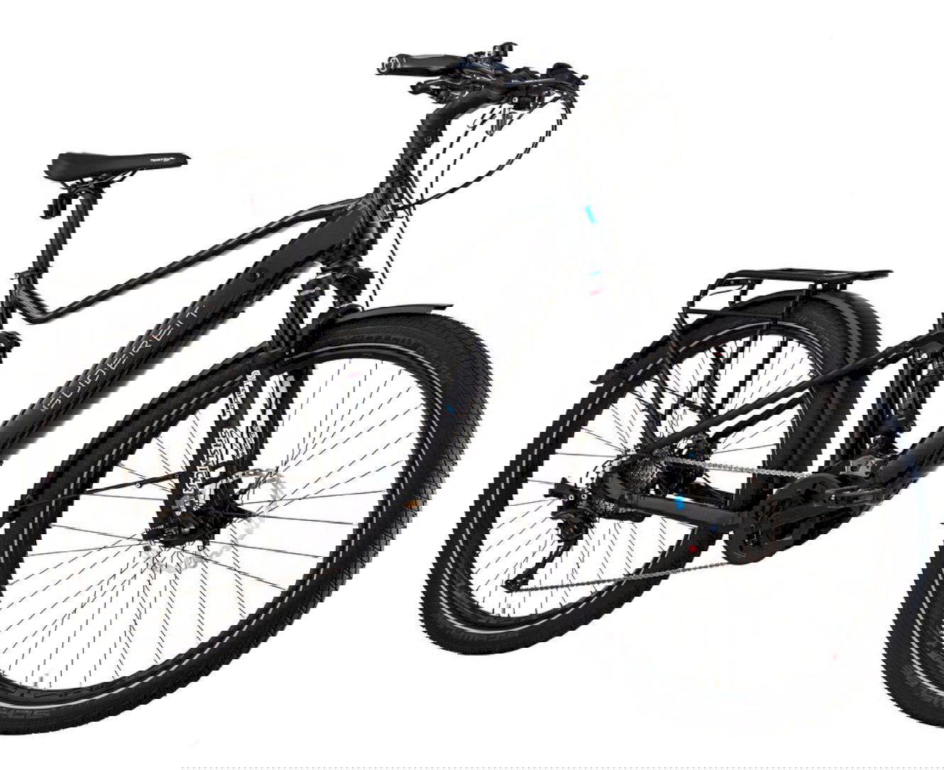 Gudereit ET-15 evo Diamant schwarz-glanz, 56 cm (27,5")