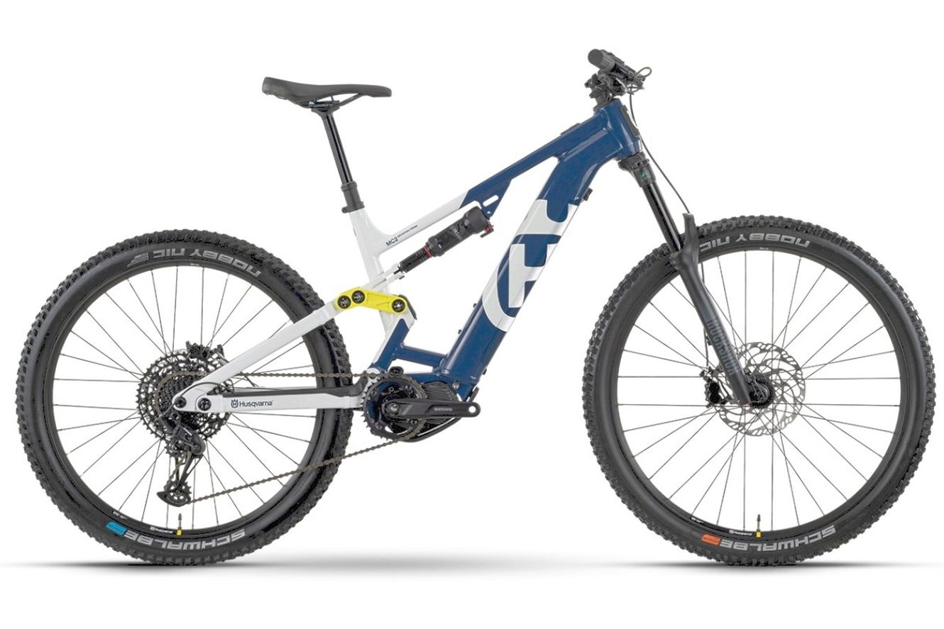 Husqvarna E-bicycles Mountain Cross MC2 Diamant blue / white, 44 cm - M