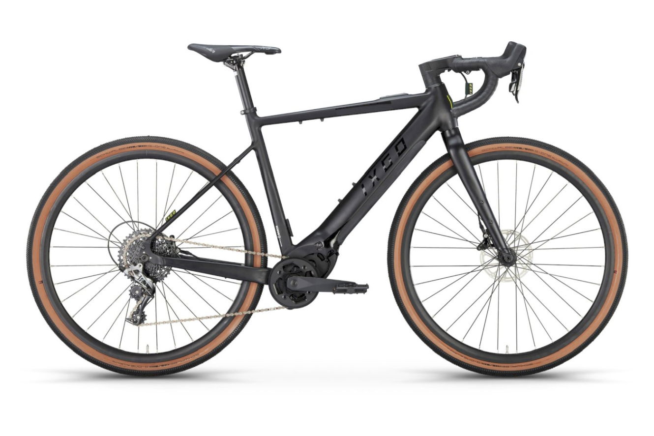 IXGO GX-E THREE 400 Diamant cinder black, 53 cm | (28")