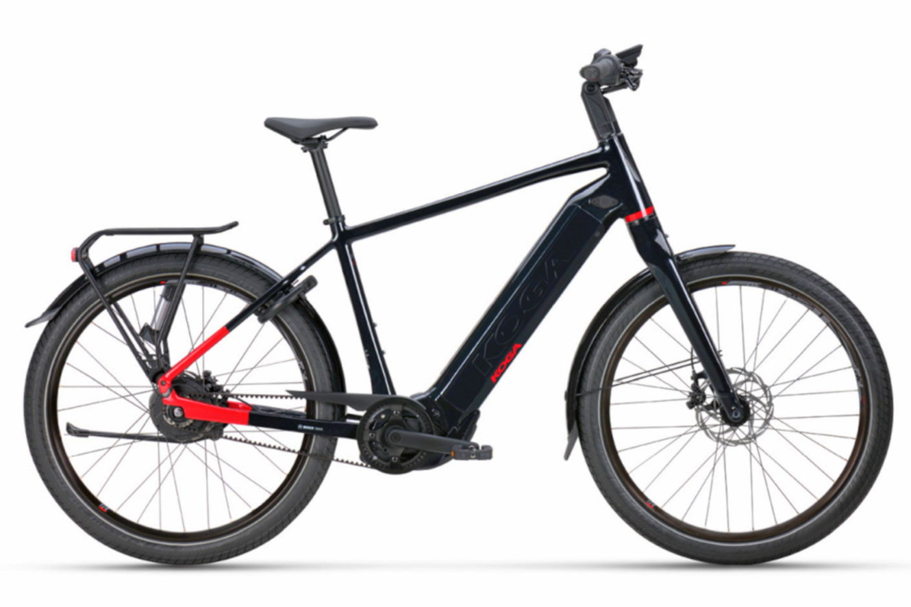 Koga PACE B10 GENTS Diamant panter black / siena red / high gloss, 57 cm | L | (27,5")
