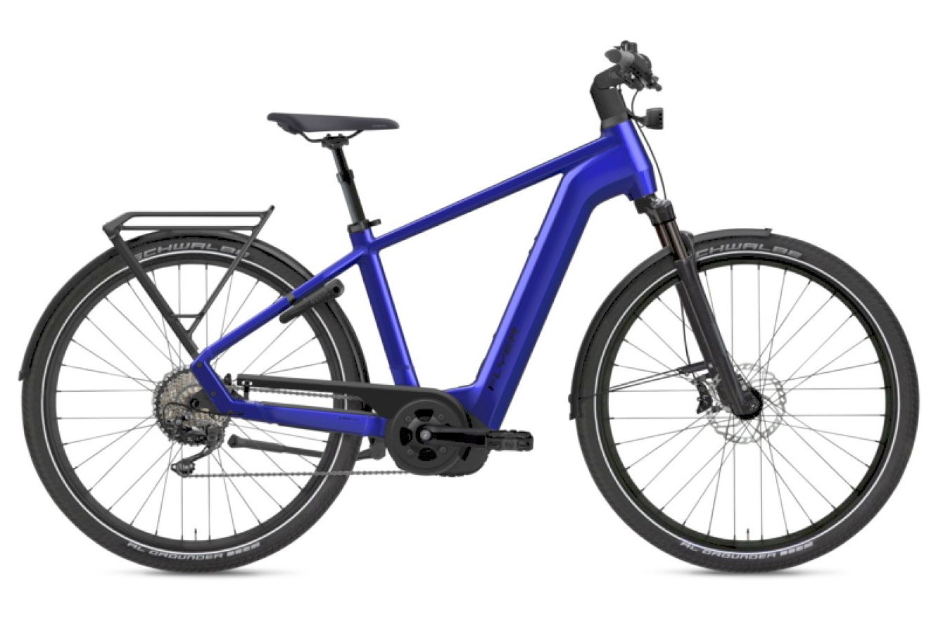 FLYER Gotour 7.10 Gents enzian blue gloss, 28" - M