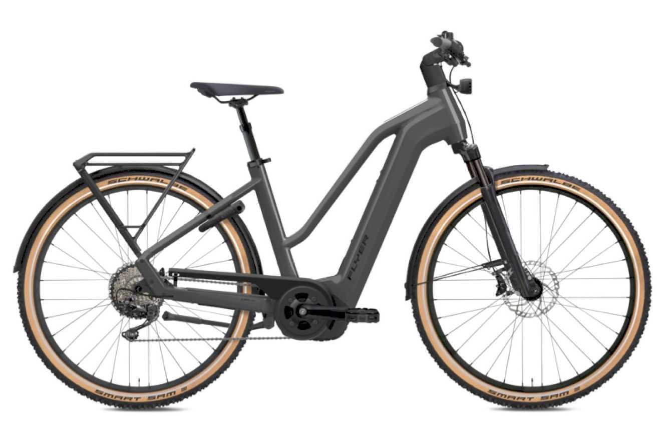 FLYER Gotour 7.12 XC Mixed cold anthracite gloss, 28" - M