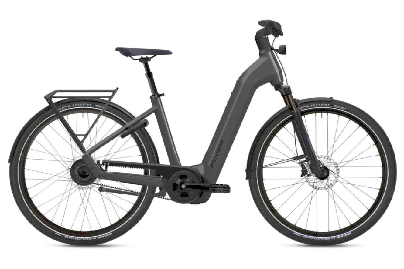 FLYER Gotour 7.23 Comfort cold anthracite gloss, 28" - L