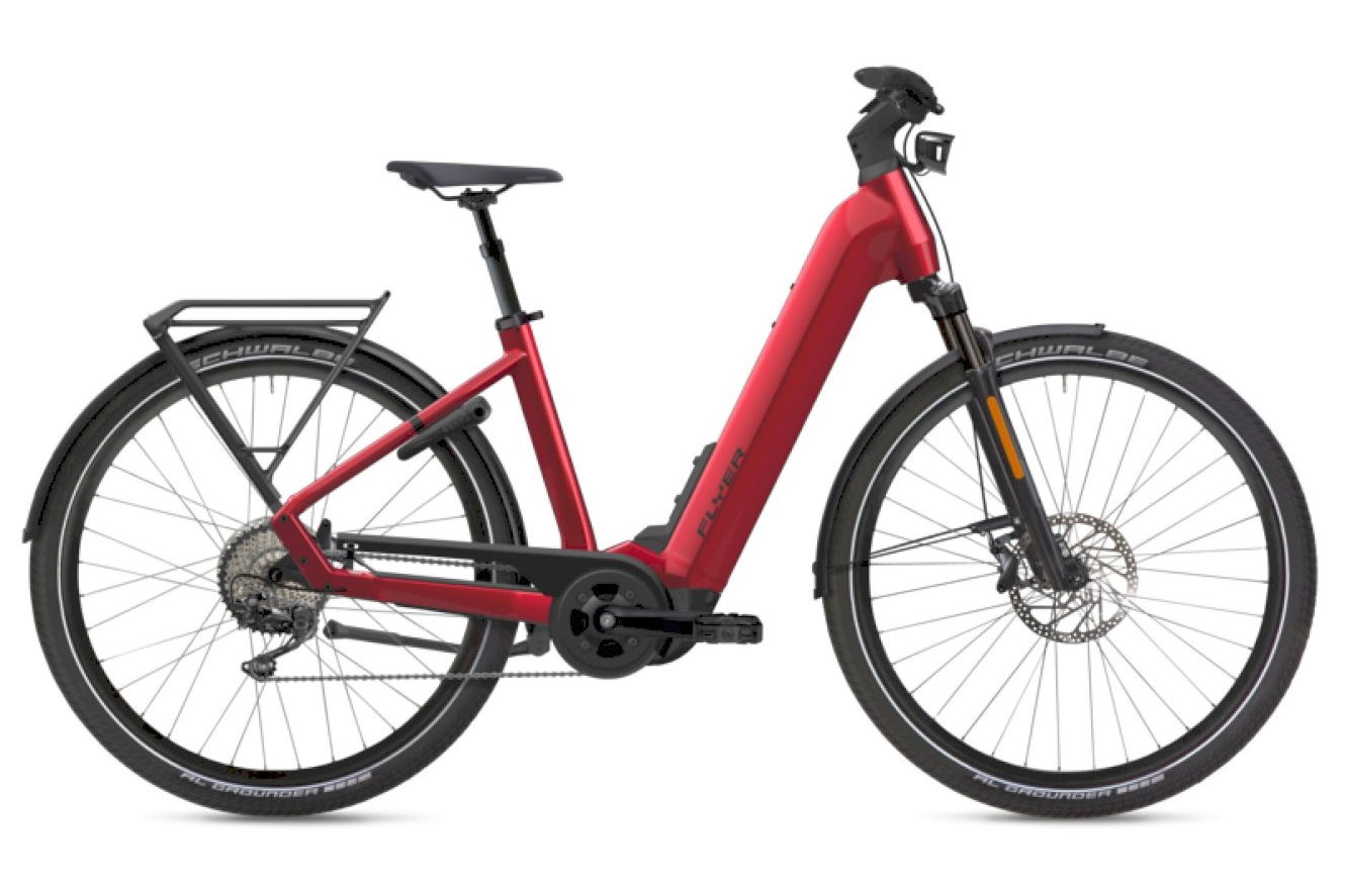 FLYER Upstreet 7.10 Comfort mercury red gloss, 28" - L
