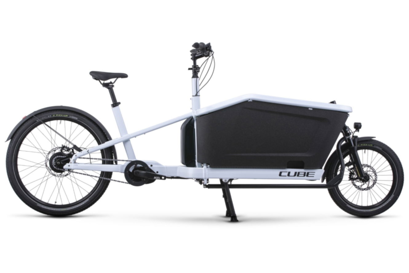 CUBE Cargo Dual Hybrid 1000 Long John flashwhite´n´black, Onesize | (20/27,5"")