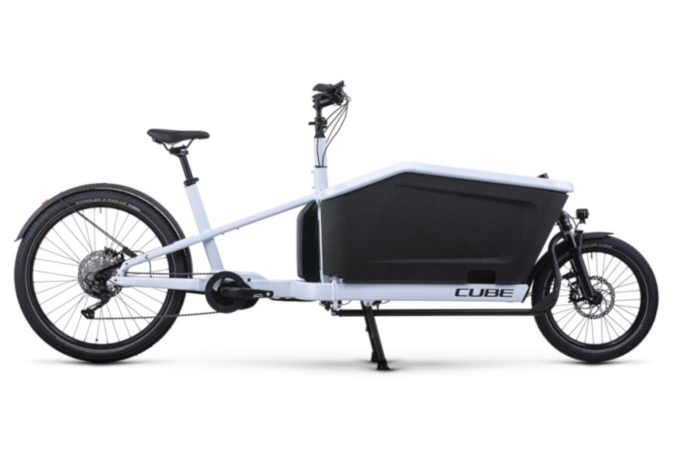 CUBE Cargo Sport Hybrid 500 Long John flashwhite´n´black, Onesize | (20/27,5"")