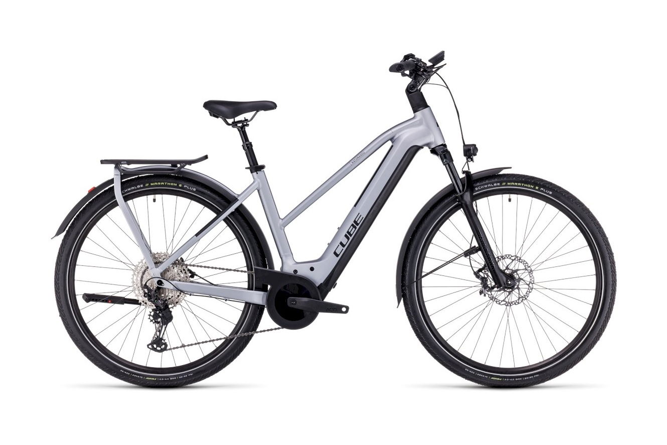 Cube Kathmandu Hybrid SLX 750 Trapez polarsilver´n´black, 50 cm (29") -  S