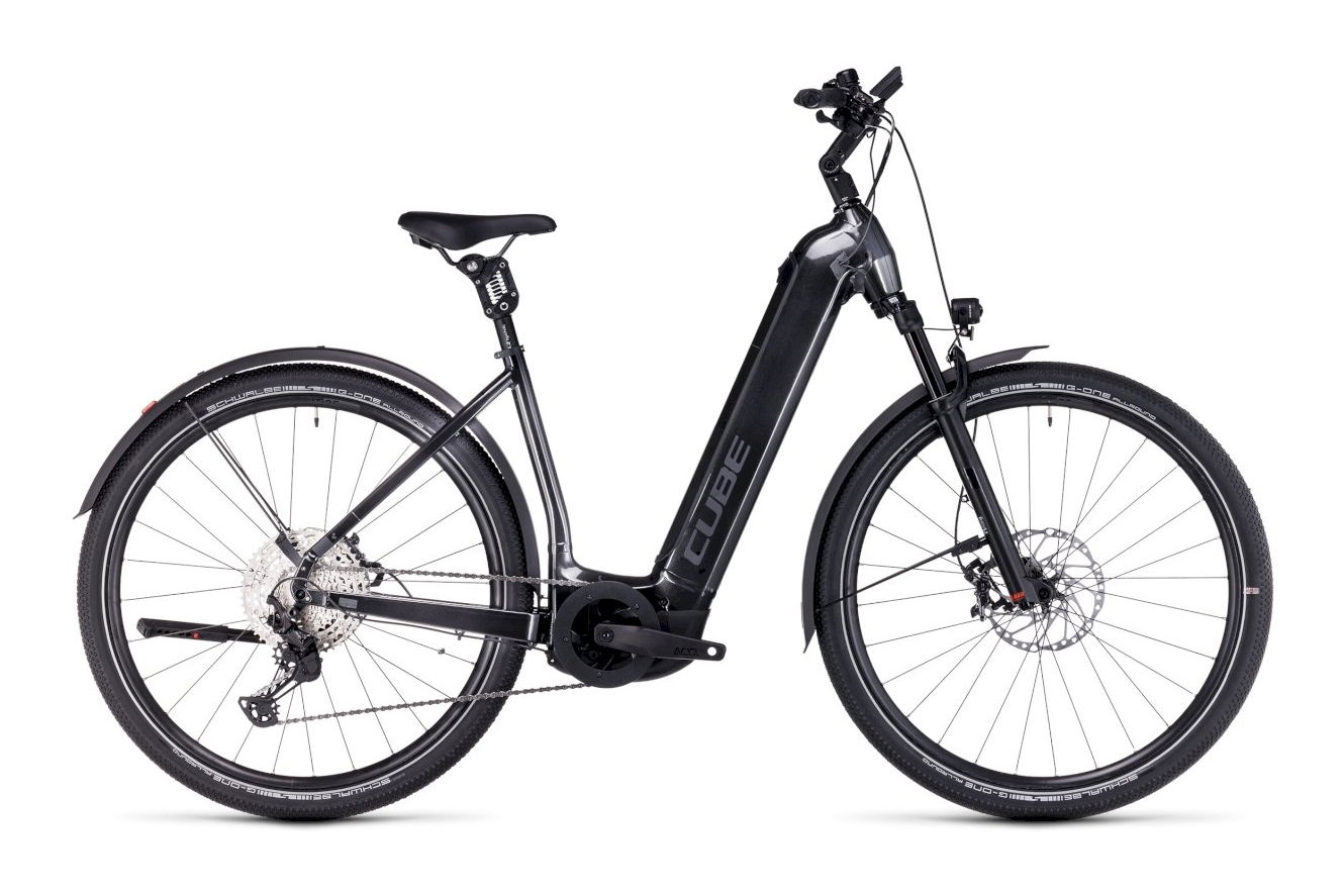 Cube Nuride Hybrid SLT 750 Allroad Easy Entry grey´n´metal, 50 cm (29") - S
