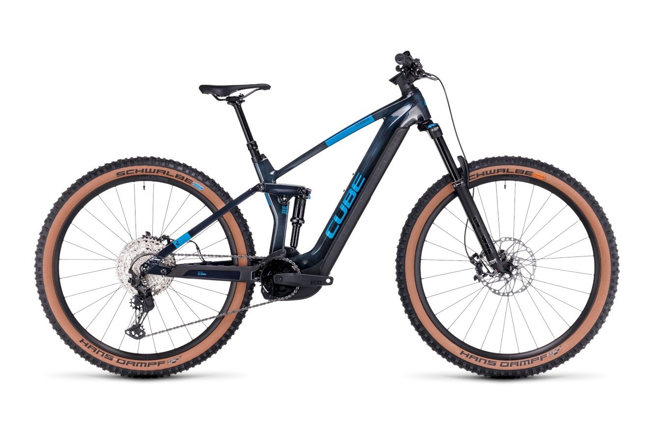 Cube Stereo Hybrid 140 HPC SLX 750 Men liquidblue´n´blue, 16" - S