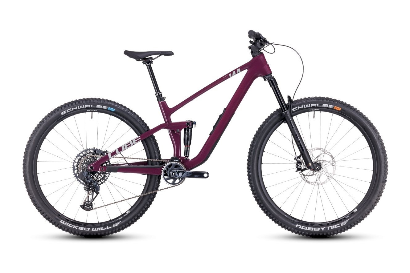Cube Stereo ONE44 C:68X SLX Men wine´n´grey, 29" - L