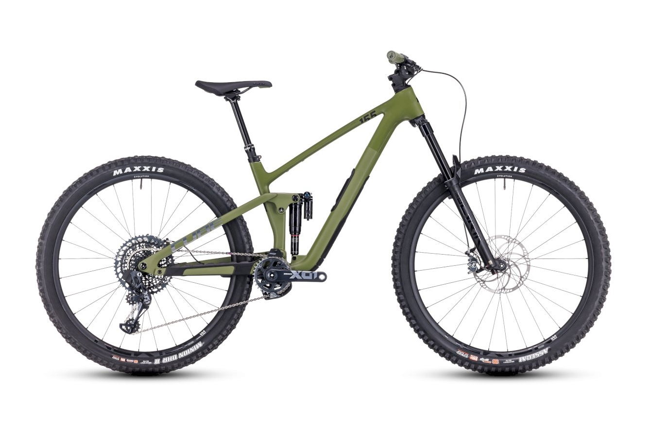 Cube Stereo ONE55 C:62 TM 29 Men olive´n´chrome, 29" - M