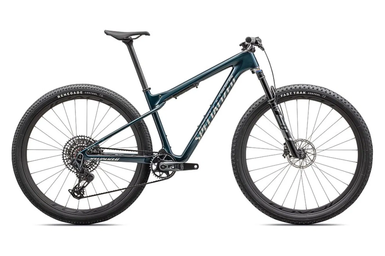 Specialized Epic World Cup Pro Diamant deep lake metallic/chrome, L | (29")