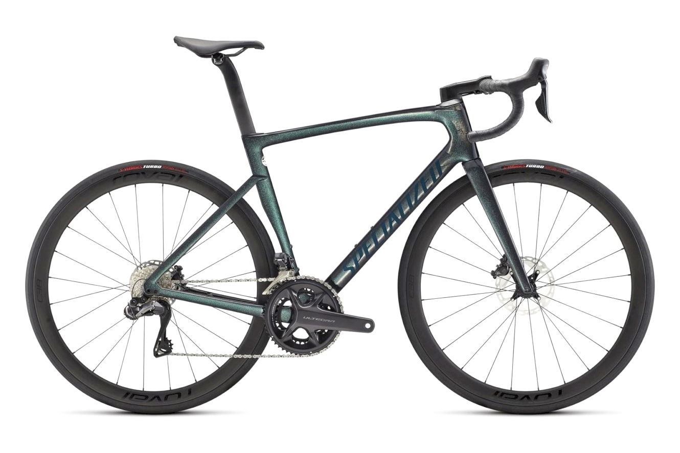 SPECIALIZED Tarmac SL7 Expert Diamant gloss carbon/oil tint/forest green, 52 cm (28")