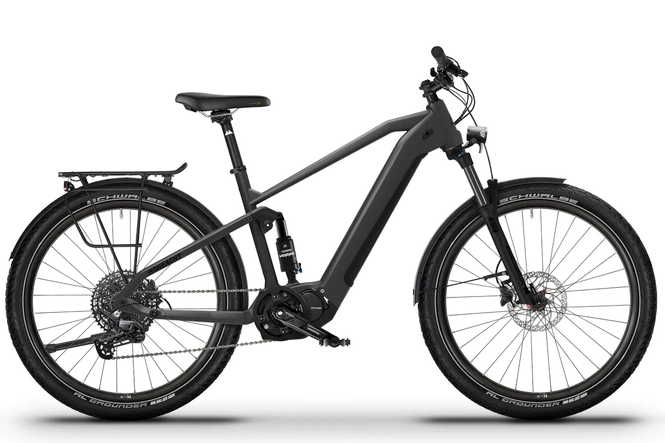 HoheAcht MOLA TERRA Fullsuspension nebelkrähe, 50 cm | L | (27,5")