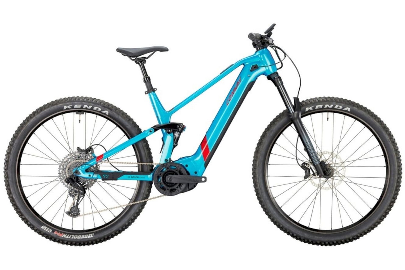 Conway Xyron S 2.9 625 Full Suspension topazmetallic/redmetallic, 43 cm (29")