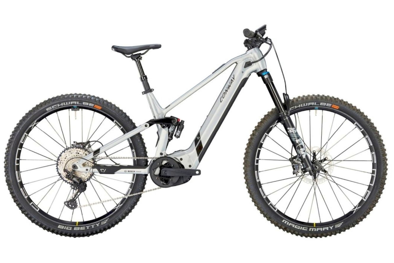 Conway Xyron S 5.9 Full Suspension aluminiumrawmatt/blackmetallic, 49 cm (29")