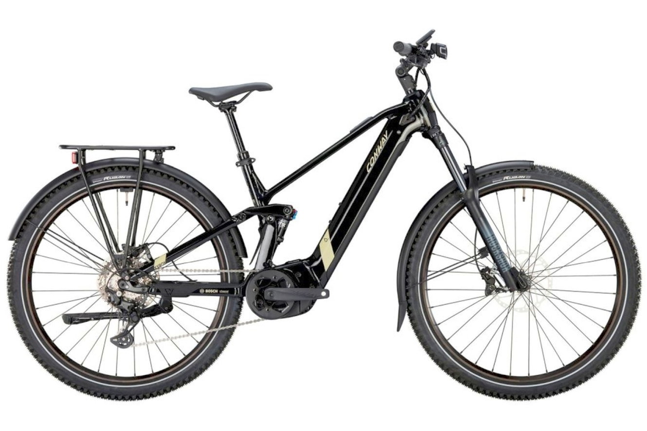 Conway Xyron SUV 2.9 Full Suspension blackmetallic/desertmatt, 40 cm (29")