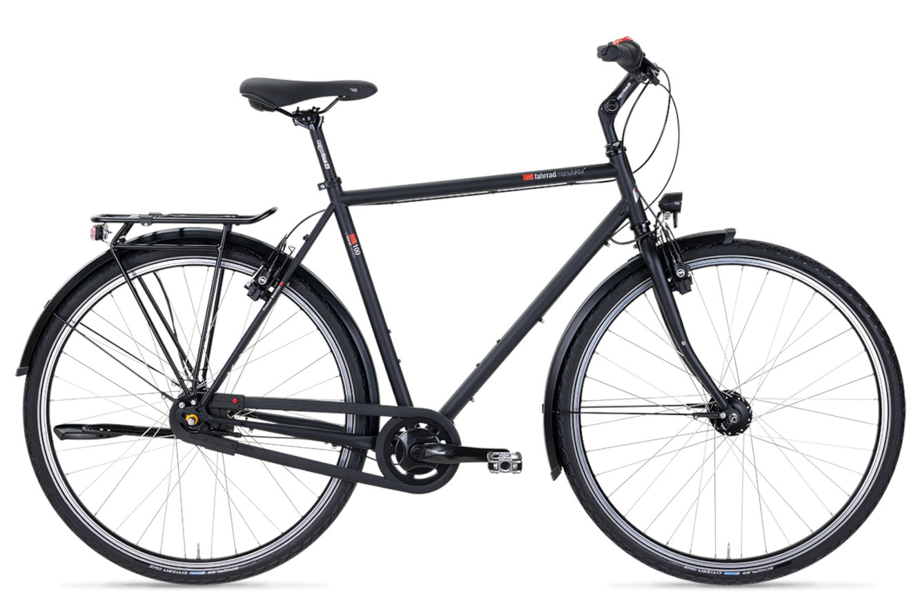 VSF Fahrradmanufaktur T-100 HS11 FL Diamant ebony matt, 57 cm | (28")
